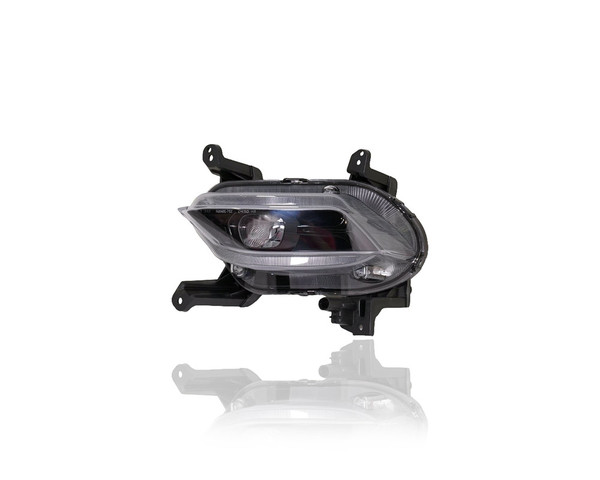 Fog Light Assembly - Compatible/Replacement for '19-20 Hyundai Santa Fe SEL/Limited/Ultimate - LED - Left Hand - Driver - CAPA - 92201S1100