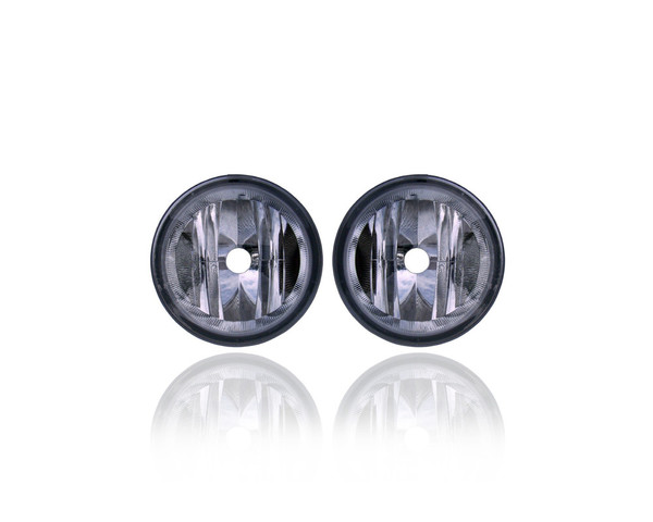 Fog Light Assembly - Compatible/Replacement for '06-10 Ford F-150, 06-08 Lincoln Mark LT - Pair, Left Driver + Right Passenger Set - AL3Z15200A, AL3Z15201A