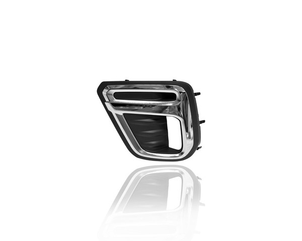 Fog Light Cover - Compatible/Replacement for '19-21 Subaru Forester Touring - Black Chrome - Left Hand - Driver - 57731SJ130