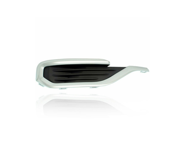 Fog Light Cover - Compatible/Replacement for '17-20 GMC Acadia/Denali - With Chrome Molding, Without Fog Lamp, Textured Black - Right Hand - Passenger - 84557824