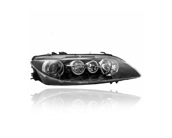 Headlight - Compatible/Replacement for '06-08 Mazda Mazda6 Standard - Halogen - Right Hand - Passenger - GP7A510K0B