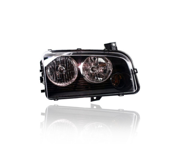Headlight Assembly - Compatible/Replacement for '06-07 Dodge Charger - Halogen - Right Hand - Passenger - CAPA - 4806164AF