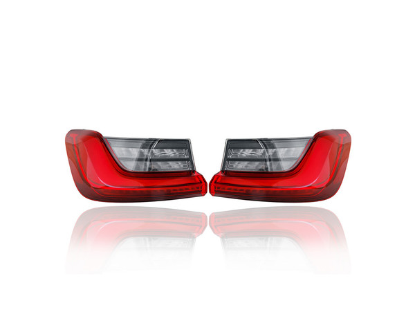 Tail Light Assembly - Compatible/Replacement for '19-22 BMW 330i/340i/M340i/xDrive Sedan - LED, Outer On Body Quarter Panel - Pair, Left Driver + Right Passenger Set - 63217420452, 63217420451
