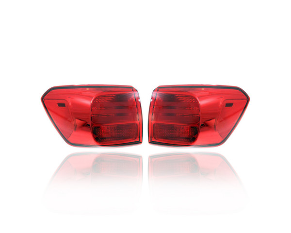 Tail Light Assembly - Compatible/Replacement for '16-18 Kia Sorento SX/Limited - LED, Outer On Body Quarter Panel - Pair, Left Driver + Right Passenger Set - CAPA - 92402C6101, 92401C6101