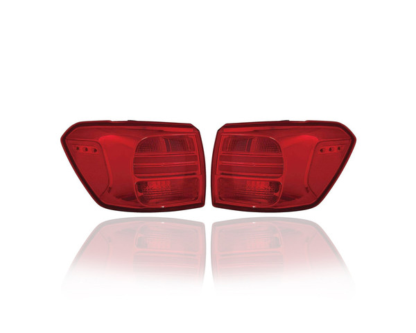 Tail Light Assembly - Compatible/Replacement for '16-18 Kia Sedona SX/Limited-Only - LED, Outer On Body - Pair, Left Driver + Right Passenger Set - CAPA - 92402A9520, 92401A9520