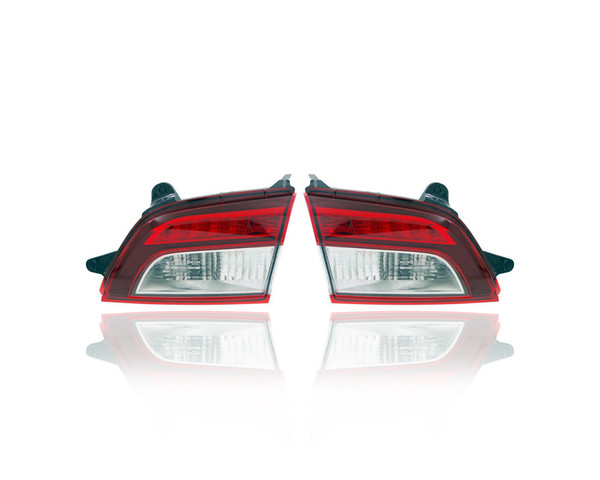 Tail Light Assembly - Compatible/Replacement for '15-19 Subaru Outback - Inner On Liftgate, Halogen - Pair, Left Driver + Right Passenger Set - 84912AL07A, 84912AL08A