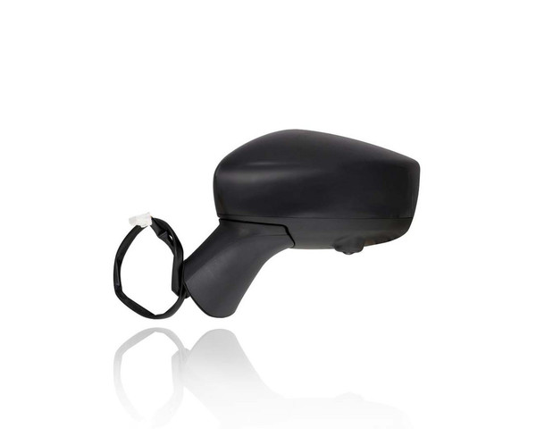 Door Mirror - Compatible/Replacement for '15-17 Nissan Versa Note Hatchback SL - Powered, Heated With Camera, Unpainted - Left Hand - Driver - 963029MB3A