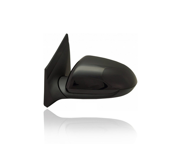 Door Mirror - Compatible/Replacement for '18-22 Hyundai Accent Sedan - Powered, Non-Heated, Matte-Black - Left Hand - Driver - 87610J0030