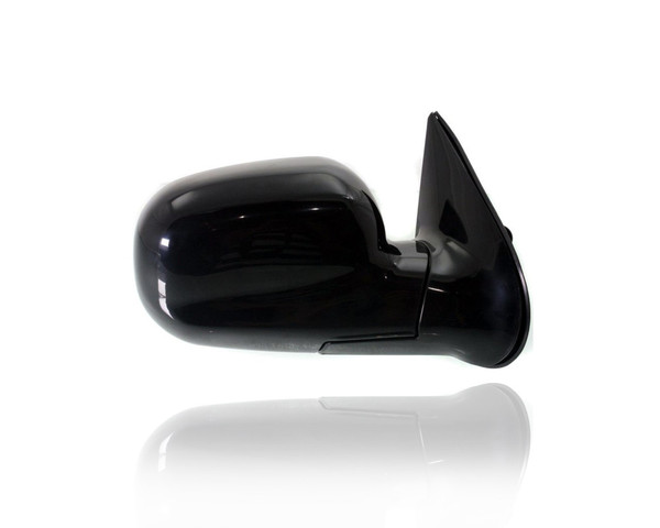 Door Mirror - Compatible/Replacement for '03-04 Hyundai Santa Fe Base - Manual, Black - Right Hand - Passenger - 8762026501CA - OEM