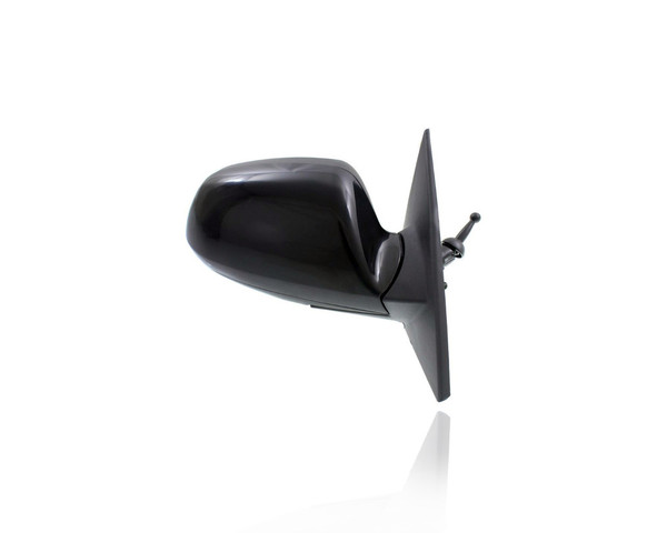 Door Mirror - Compatible/Replacement for '01-06 Hyundai Elantra Sedan GL - Manual Remote, Non-Heated, Unpainted - Right Hand - Passenger - 876202D425