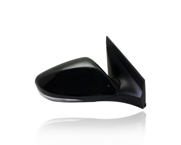 Door Mirror - Compatible/Replacement for '12-17 Hyundai Accent Sedan, 12-17 Hatchback - Powered, Heated With Side Repeater - Right Hand - Passenger - 876201R230