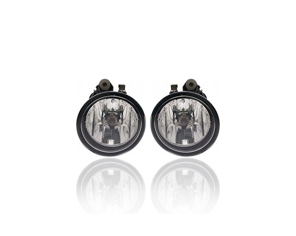 Fog Light - Compatible/Replacement for '11-18 BMW X3/X5/X6 - Halogen With Adaptive Headlight - Pair, Left Driver + Right Passenger Set - 63177238790, 63177238789 - CAPA