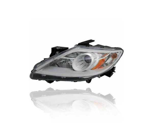 Headlight - Compatible/Replacement for '10-12 Mazda CX-9 Sport/Touring-Only - Halogen Without Bulb - Left Hand - Driver - TE69510L0C - CAPA