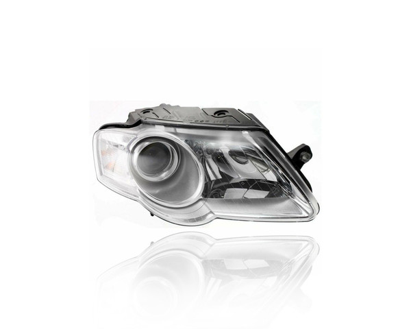 Headlight - Compatible/Replacement for '06-10 VW Volkswagen Passat - Halogen - Right Hand - Passenger - 3C0941006AE - CAPA