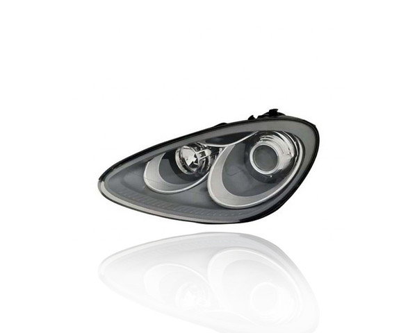Headlight - Compatible/Replacement for '11-14 Porsche Cayenne/Cayenne Hybrid - Halogen - Left Hand - Driver - 95863117322 - CAPA
