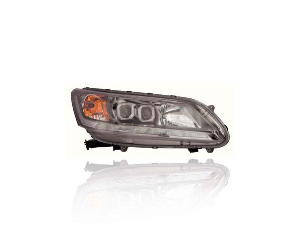 Headlight - Compatible/Replacement for '14-15 Honda Accord Hybrid Touring - LED - Right Hand - Passenger - 33100T3VA51