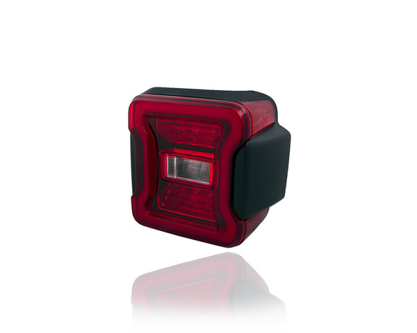Tail Light - Compatible/Replacement for '18-22 Jeep Wrangler - LED Without Blind Spot Sensor - Right Hand - Passenger - FP1307B