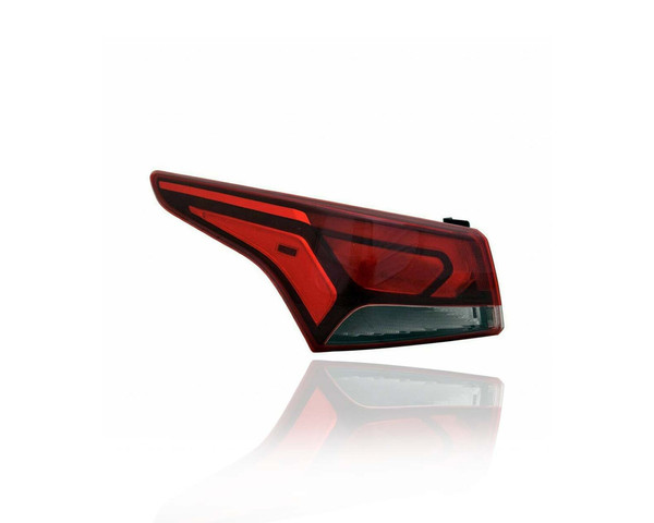 Tail Light - Compatible/Replacement for '18-21 Hyundai Accent Sedan - Halogen, Outer On Body - Left Hand - Driver - 92401J0010