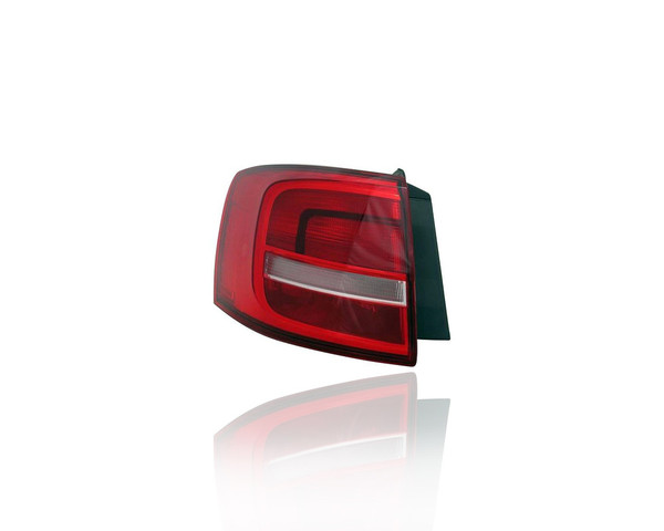 Tail Light - Compatible/Replacement for '15-15 VW Volkswagen Jetta Hybrid - Outer On Body Quarter Panel, Halogen - Left Hand - Driver - 5C6945095F