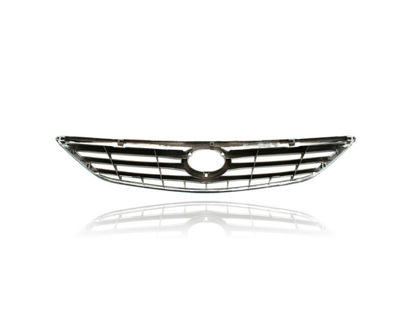 Grille For 5310106050 05-06 Toyota Camry LE/XLE (USA Built Only) - Chrome/Silver/Gray - With Emblem Provision