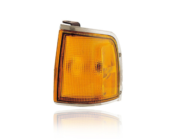 Cornering Light Assembly - Compatible/Replacement for '88-95 Isuzu Pickup, 89-94 Amigo, 91-97 Rodeo, 94-97 Passport - Chrome Trim - Left Hand - Driver - 8944734283