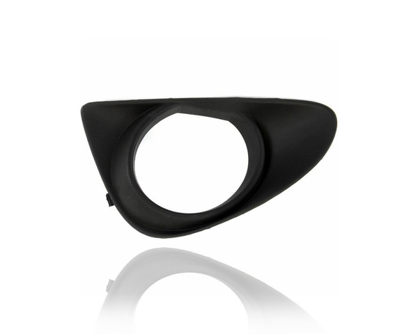 Fog Light Cover - Compatible/Replacement for '12-14 Toyota Yaris Hatchback Base/L/LE-Only - Textured Black - Right Hand - Passenger - 8148152380