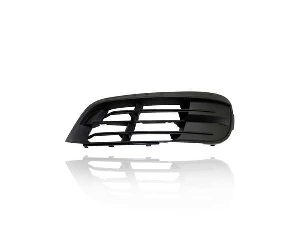 Fog Light Cover - Compatible/Replacement for '14-16 BMW 5-Series Without M-Package Standard - Side Bumper Grille, Textured Black - Left Hand - Driver - 51117331727