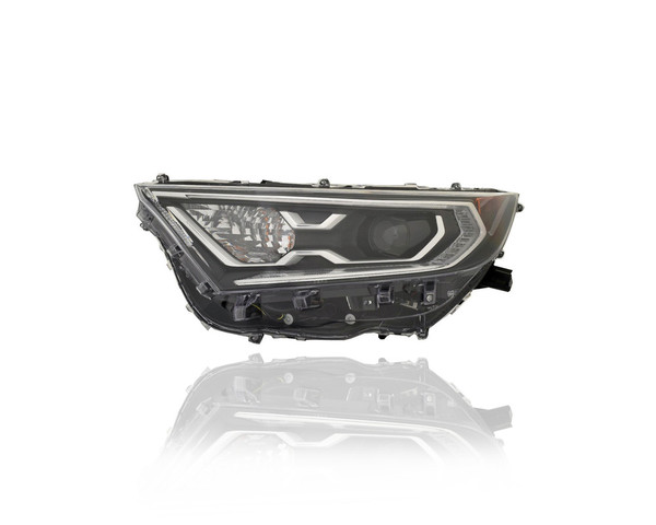Headlight - Compatible/Replacement for '19-21 Toyota RAV4 Hybrid Xle/Premium/XSE/Limited (Japan-Built) - LED Projector - Left Hand - Driver - 8117042A02 - CAPA