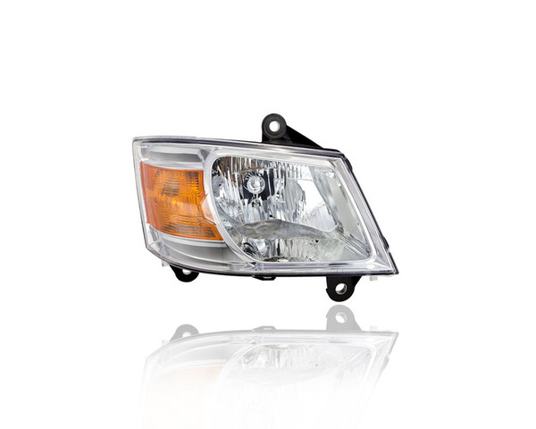 Headlight Assembly - Compatible/Replacement for '08-10 Dodge Grand Caravan - Halogen - Right Hand - Passenger - 5113332AD - CAPA
