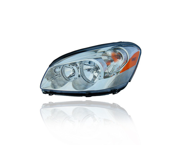 Headlight Assembly - Compatible/Replacement for '06-07 Buick Lucerne CX - Halogen - Left Hand - Driver - 22811901