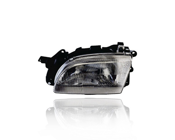 Headlight Assembly - Compatible/Replacement for '94-97 Ford Aspire With SE-Package - Left Hand - Driver - F4BZ13008D