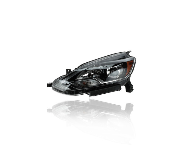 Headlight Assembly - Compatible/Replacement for '16-17 Nissan Sentra SR/Turbo/SL - LED - Left Hand - Driver - 260603YU5A