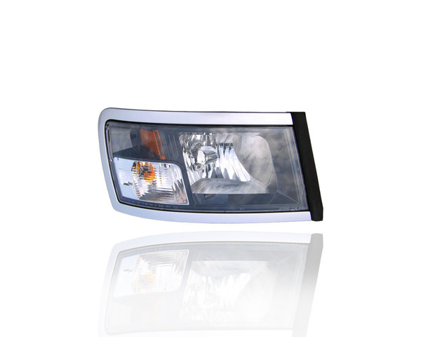 Headlight Assembly - Compatible/Replacement for '08-11 Dodge Dakota - LED, Black Bezel - Right Hand - Passenger - 1EK58WS2AE - CAPA