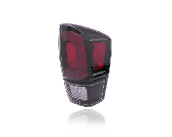 Tail Light Assembly - Compatible/Replacement for '20-22 Toyota Tacoma TRD Pro - LED, Black Trim Sport Interior Bezel - Right Hand - Passenger - 8155004230
