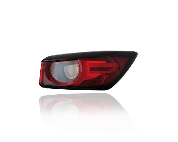 Tail Light Assembly - Compatible/Replacement for '19-21 Mazda CX-3 - LED - Right Hand - Passenger - DM6F51150A - CAPA