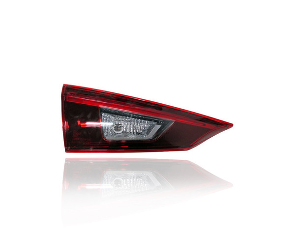 Tail Light Assembly - Compatible/Replacement for '17-18 Mazda Mazda3 Sedan s/Grand Touring (Japan-Built) - LED, Inner On Trunk Lid - Left Hand - Driver - B53W513G0A