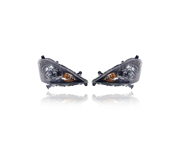Headlight Assembly For HO2503138; HO2502138 09-14 Honda Fit (Exclude Sport Model) - Pair Left and Right Set