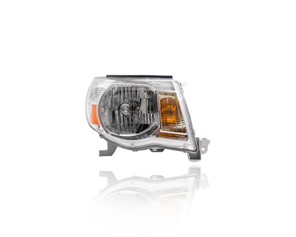 Headlight Assembly For 05-11 Toyota Tacoma (Without Sports Package) - Right Hand Passenger, Clear Lens - 8111004163