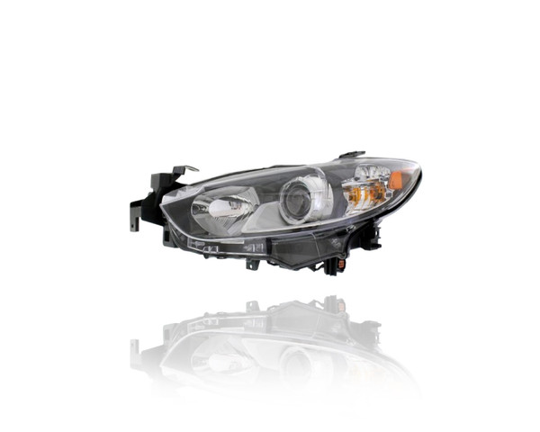 Headlight Assembly For GMP2510L0 14-20 Mazda Mazda6 - Halogen (Left Hand - Driver) NSF