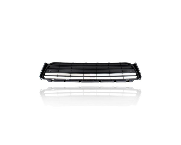 Grille - Compatible/Replacement for '16-19 Lexus RX350/450h Base (Canada-Built) - Front Bumper Lower, Textured Black Without Sensor Hole - 531120E140