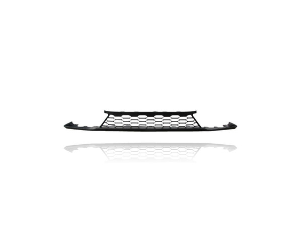 Grille - Compatible/Replacement for '17-19 Honda Civic Hatchback LX/EX/EXL - Front Bumper Lower, Black - 71102TGGA00 CAPA