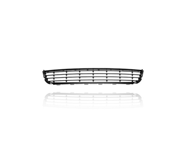 Grille - Compatible/Replacement for '10-14 Volkswagen VW Jetta Wagon, 10-14 Golf Wagon - Front Bumper Lower Black - 1K9853677A9B9
