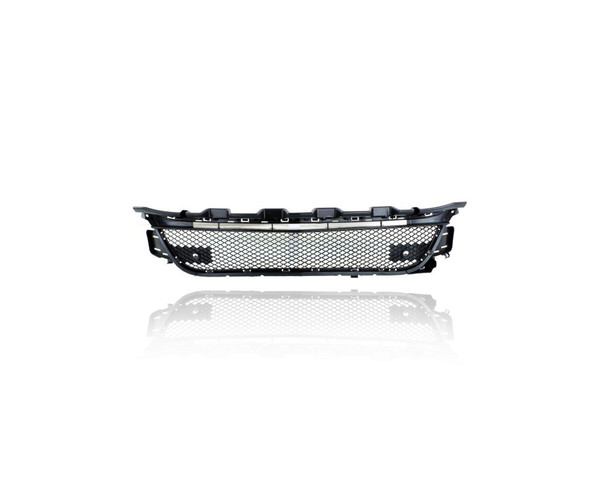 Grille - Compatible/Replacement for '14-16 Mercedes-Benz CLA-Class With AMG-Style - Front Bumper Inner Black Without Moulding Hole - 1178852122