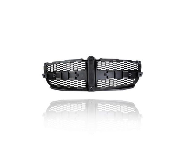 Grille - Compatible/Replacement for '11-14 Dodge Charger (Exclude SRT8) - Main Upper Interior Insert Black Wire Mesh - 68092613AA CAPA