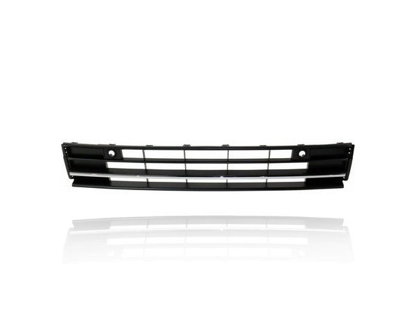 Grille - Compatible/Replacement for '16-18 Volkswagen VW Passat S/SE/SEL/Premium USA-Built, 16-18 Canada-Built - Lower With Park Assist Hole, Matte Black - 561853671JRYP