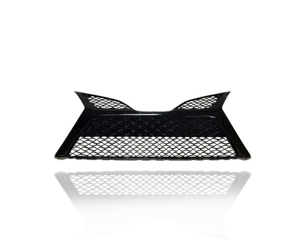 Grille - Compatible/Replacement for '18-20 Toyota Camry XSE/TRD - Front Bumper Lower, Glossy Black Without Sensor Hole - 5310206550 CAPA
