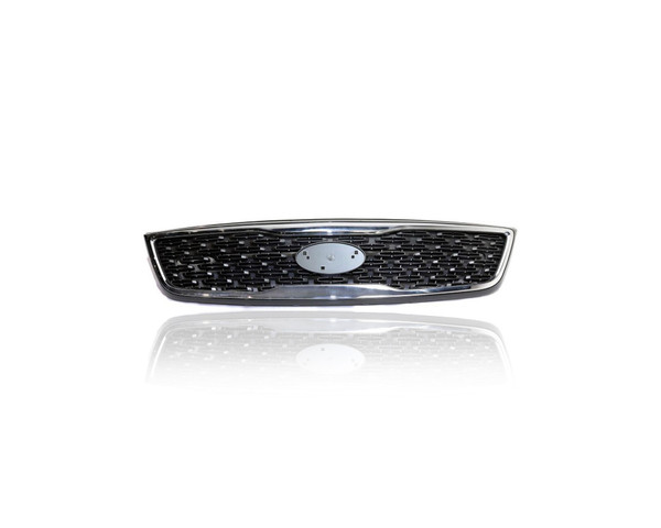 Grille - Compatible/Replacement for '18-20 Toyota Camry XLE - Front Bumper Lower, Gray Without Sensor Hole, With Emblem Provision - 5310206110 CAPA