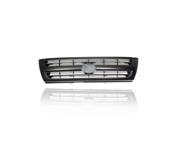 Grille - Compatible/Replacement for '99-00 Toyota 4Runner - Black Frame/Insert, Primed, With Emblem Provision - 5311135460