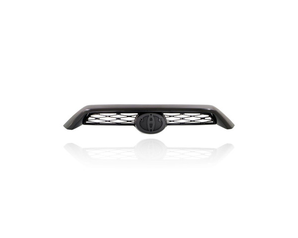 Grille - Compatible/Replacement for '14-14 Toyota 4Runner - Main Upper Emblem, Textured Black, With Emblem Provision - 5310135080C0