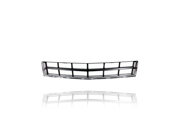 Grille - Compatible/Replacement for '10-12 Cadillac SRX - Chrome/Black, Front Bumper Lower Center - 25778326